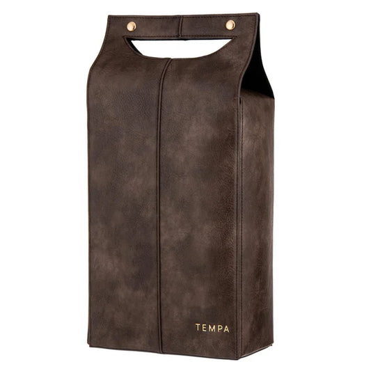 Harley Chocolate Insulated Double Wine Bag