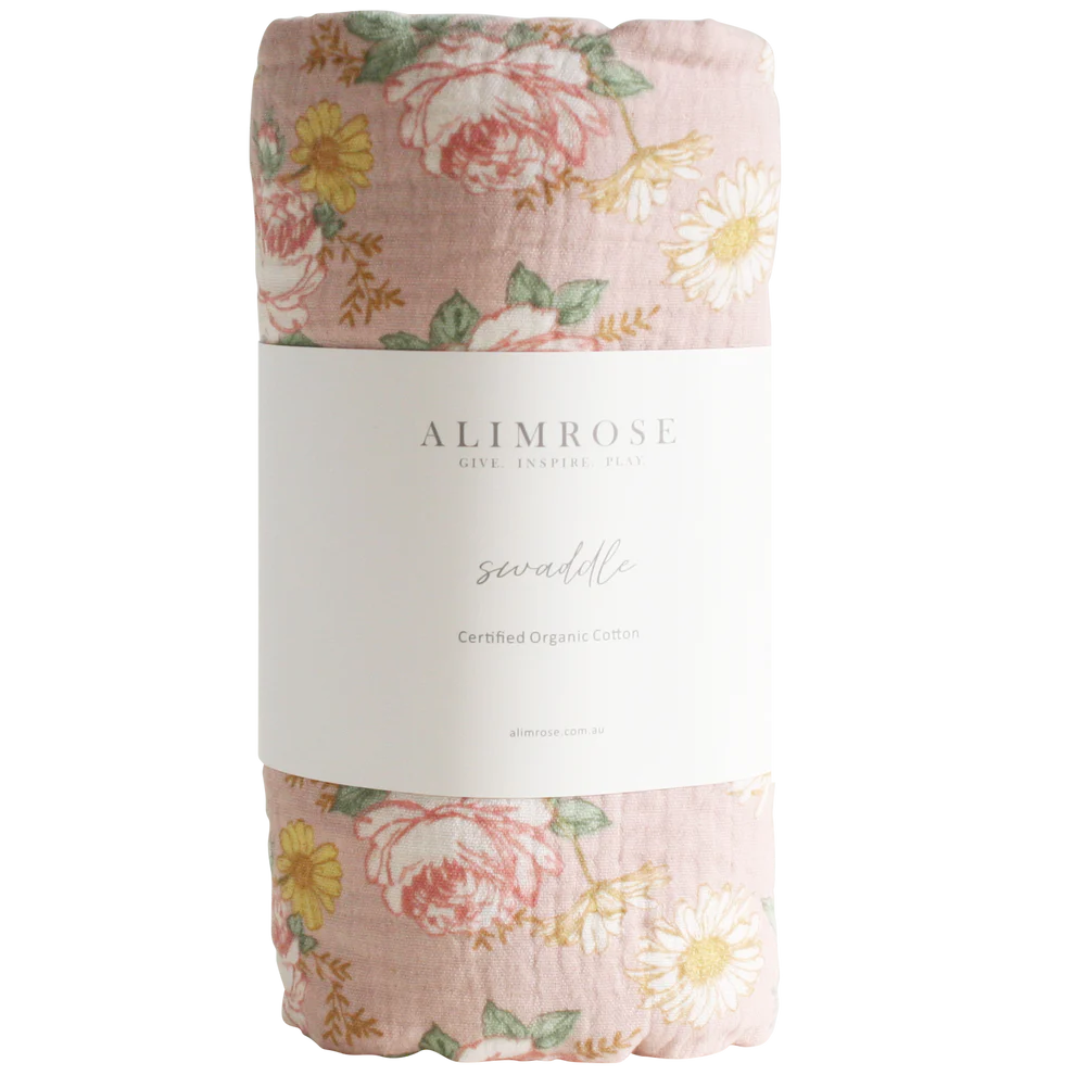 Muslin Swaddle | English Garden