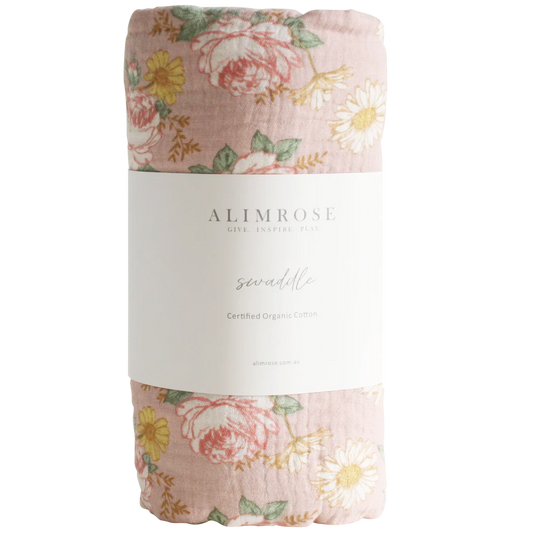 Muslin Swaddle | English Garden