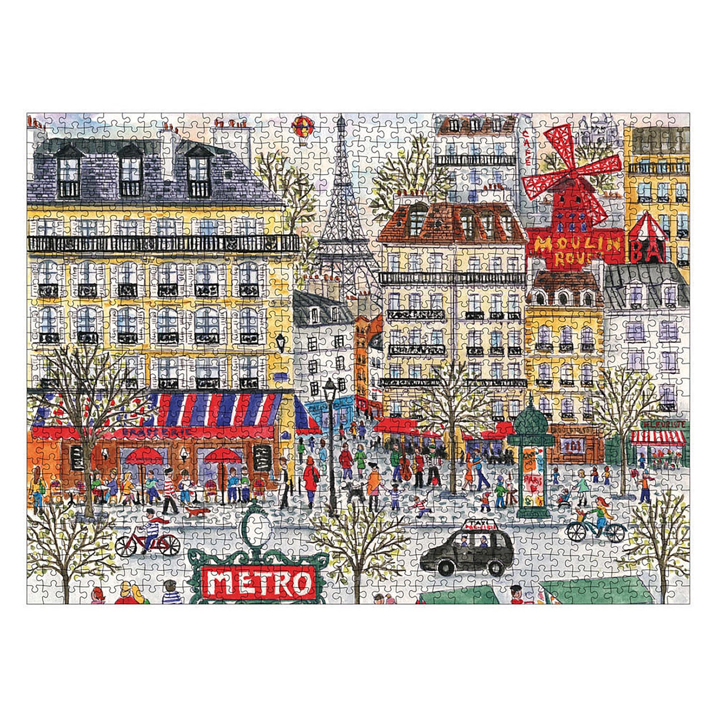 Galison Michael Storrings Paris Puzzle 1000pc