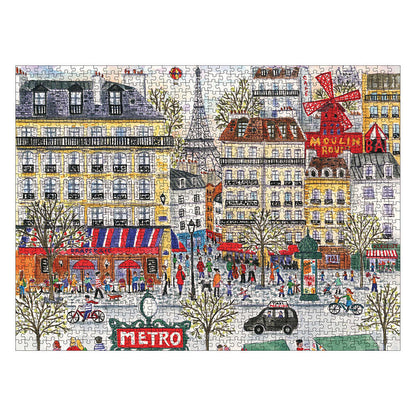 Galison Michael Storrings Paris Puzzle 1000pc
