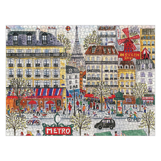 Galison Michael Storrings Paris Puzzle 1000pc