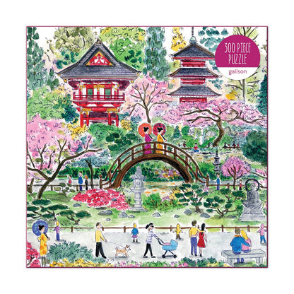 Galison Michael Storrings Japanese Tea Garden Puzzle 300pc