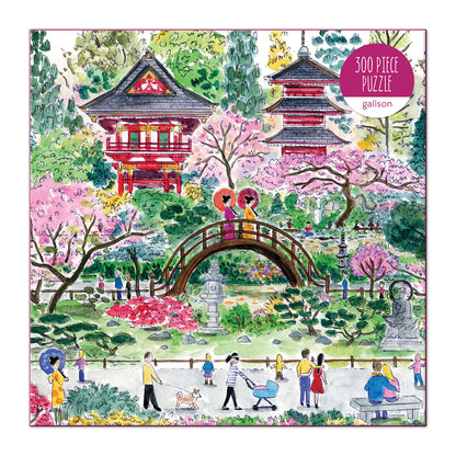 Galison Michael Storrings Japanese Tea Garden Puzzle 300pc