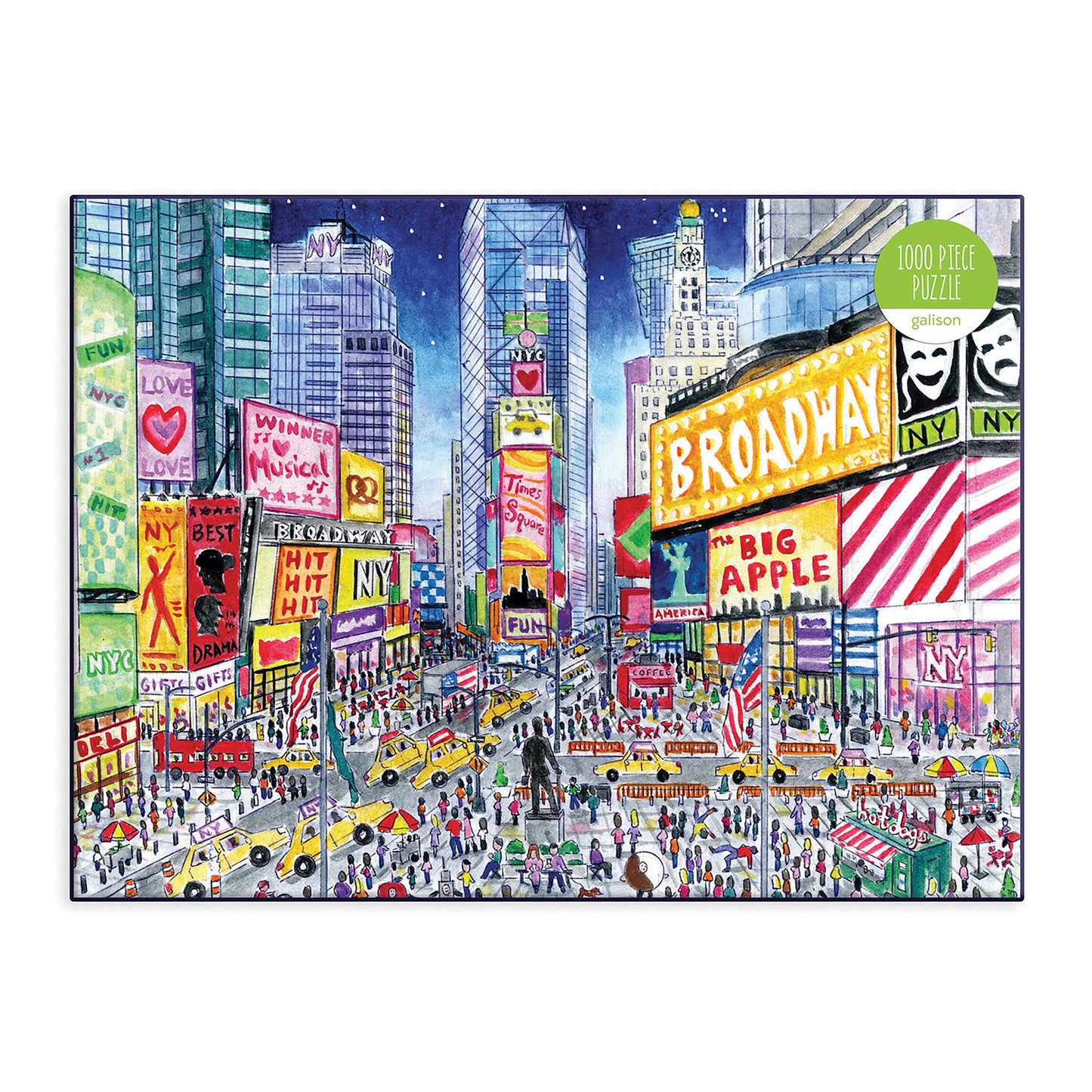 Galison Michael Storrings TImes Square Puzzle 1000pc