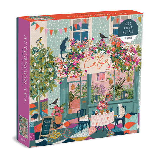 Galison Afternoon Tea Puzzle 500pc