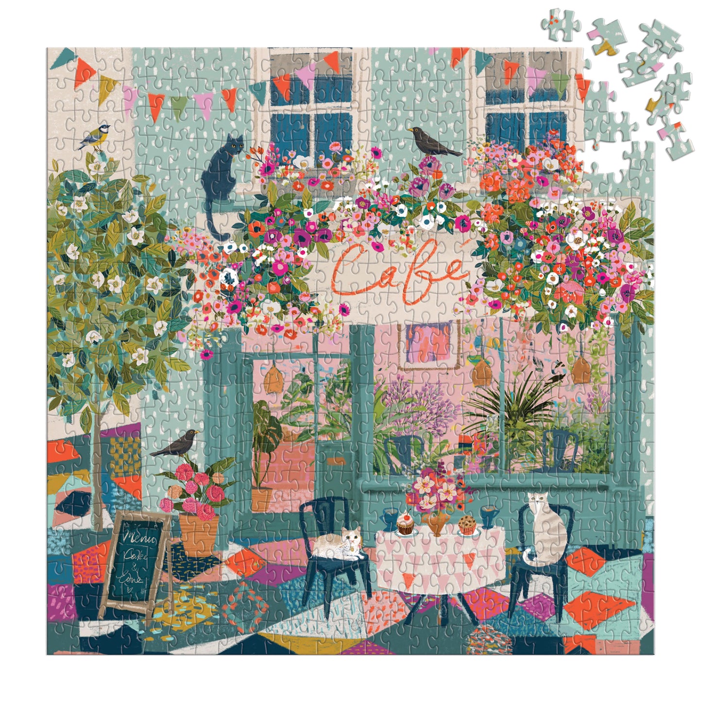 Galison Afternoon Tea Puzzle 500pc
