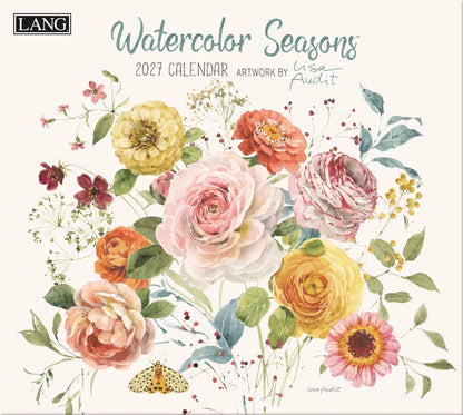 Watercolour Seasons 2027 Wall Calendar