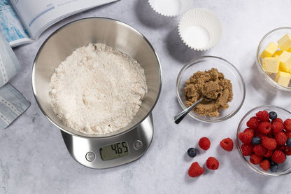 Cuisena 5kg Kitchen Scale with Bowl S/S