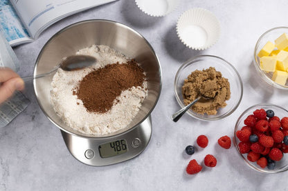 Cuisena 5kg Kitchen Scale with Bowl S/S