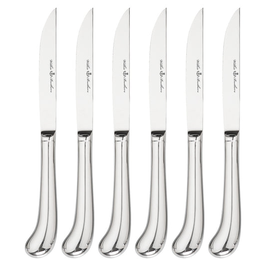 Wilkie Pistol Steak Knives s/6