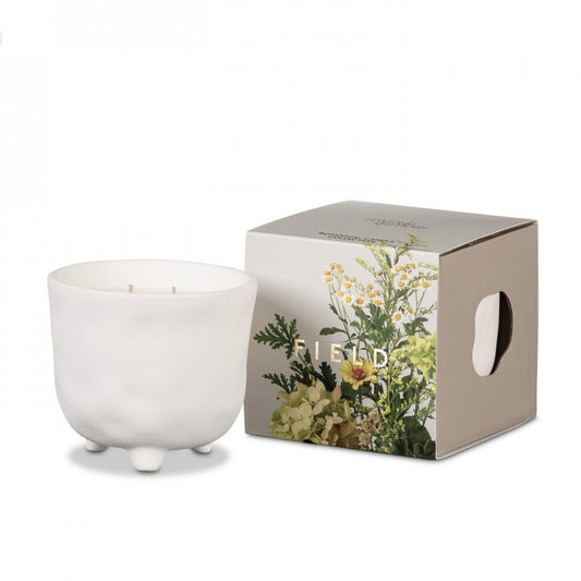 Candle - Field Almond White