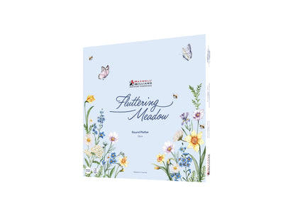 Fluttering Meadow Round Platter