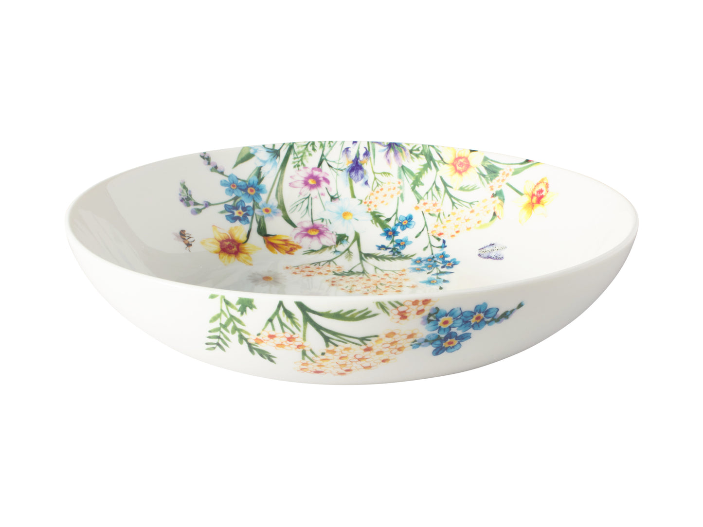 Fluttering Meadow Round Serving Bowl