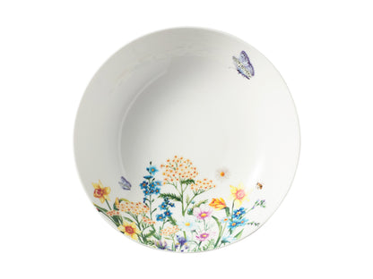Fluttering Meadow Round Serving Bowl