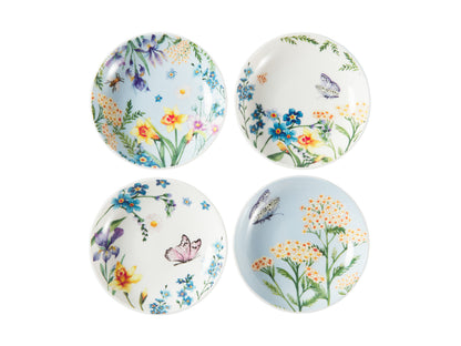 Fluttering Meadow Dish s/4