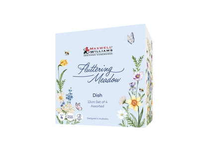 Fluttering Meadow Dish s/4