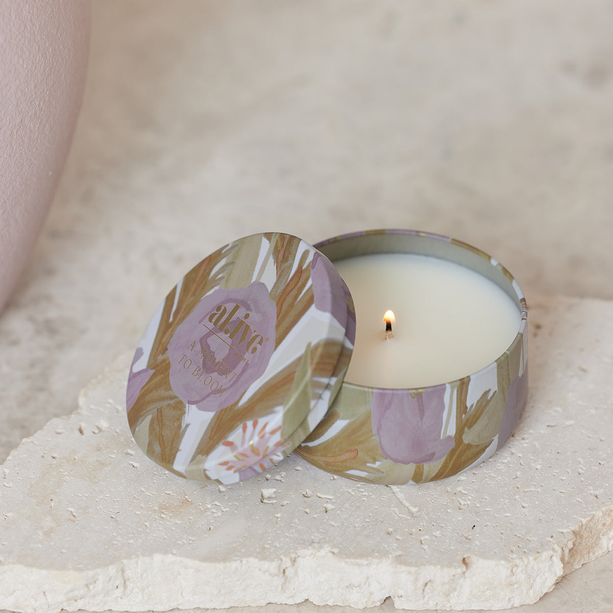 A Moment to Bloom Mini Soy Candle LTD ED