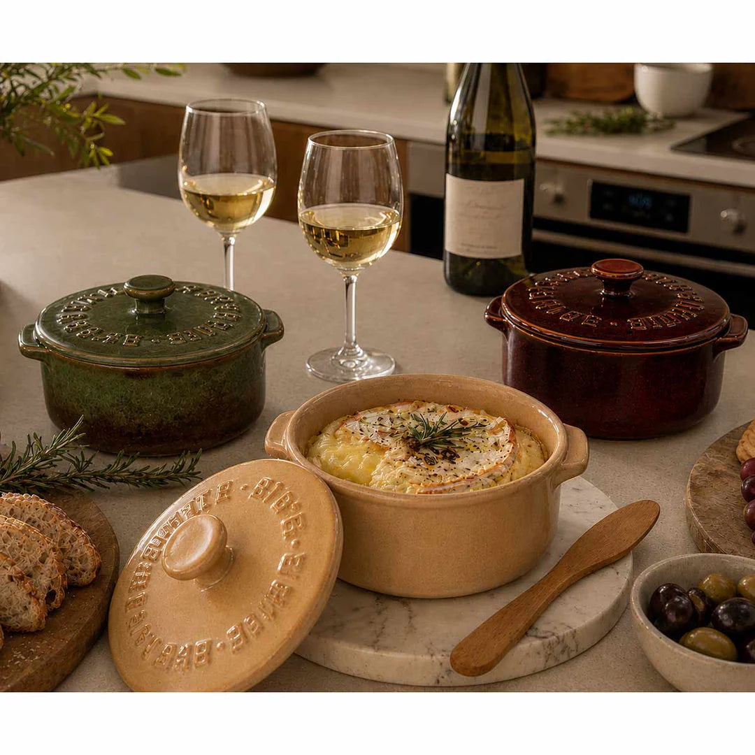 Loire Ceramic Brie Baker | Olive