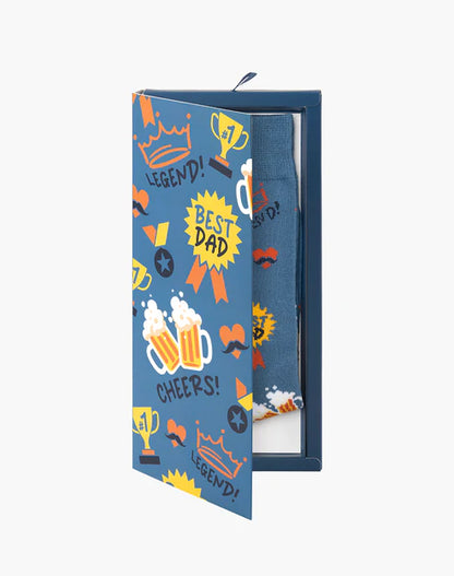 Best Dad Sock Card