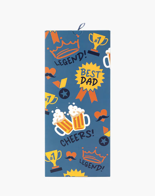 Best Dad Sock Card