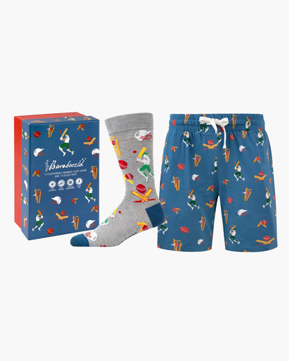 Cricket Batsman Short & Sock Gift Set