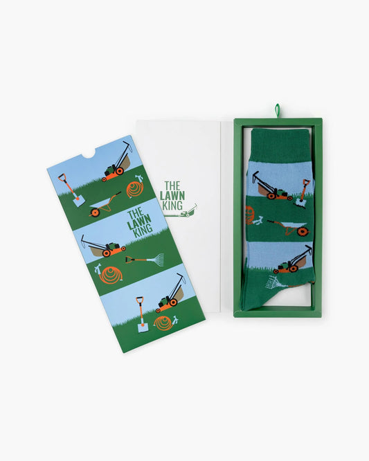 Lawn King Sock Card