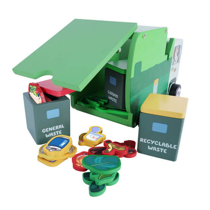 Bluey Wooden Garbage Truck