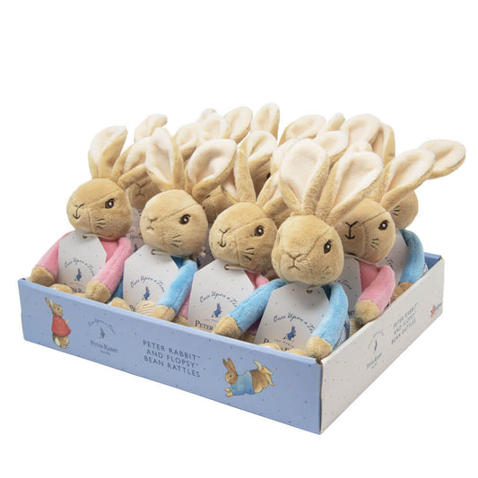 Peter Rabbit & Flopsy Bean Rattle