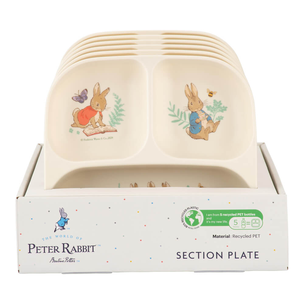 Peter Rabbit Square Section Plate