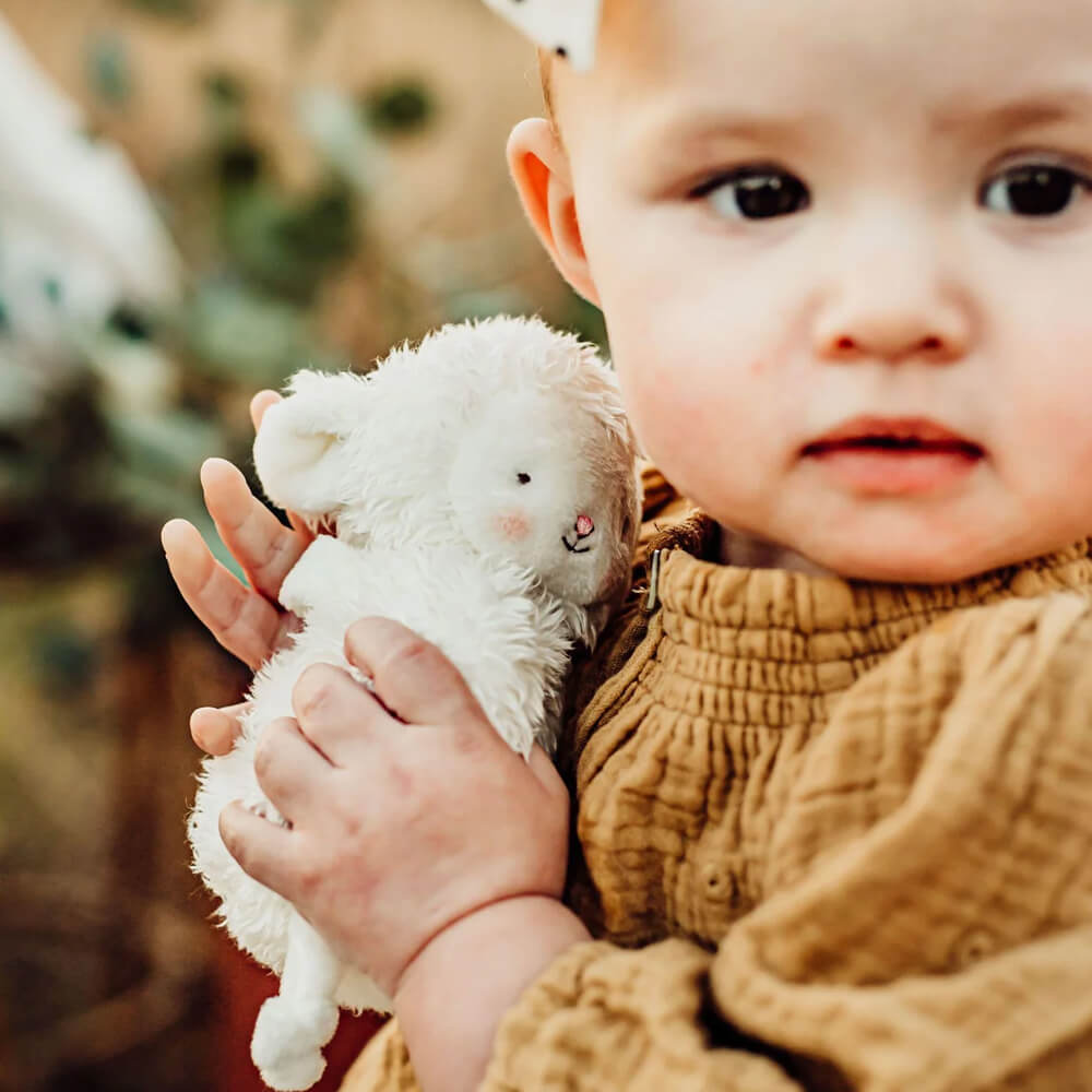 Kiddo the Lamb Roly Poly | White