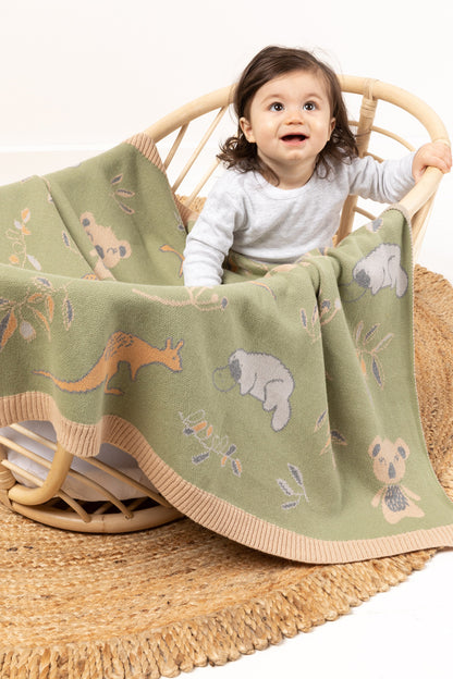 Baby Blanket - Bush Babies