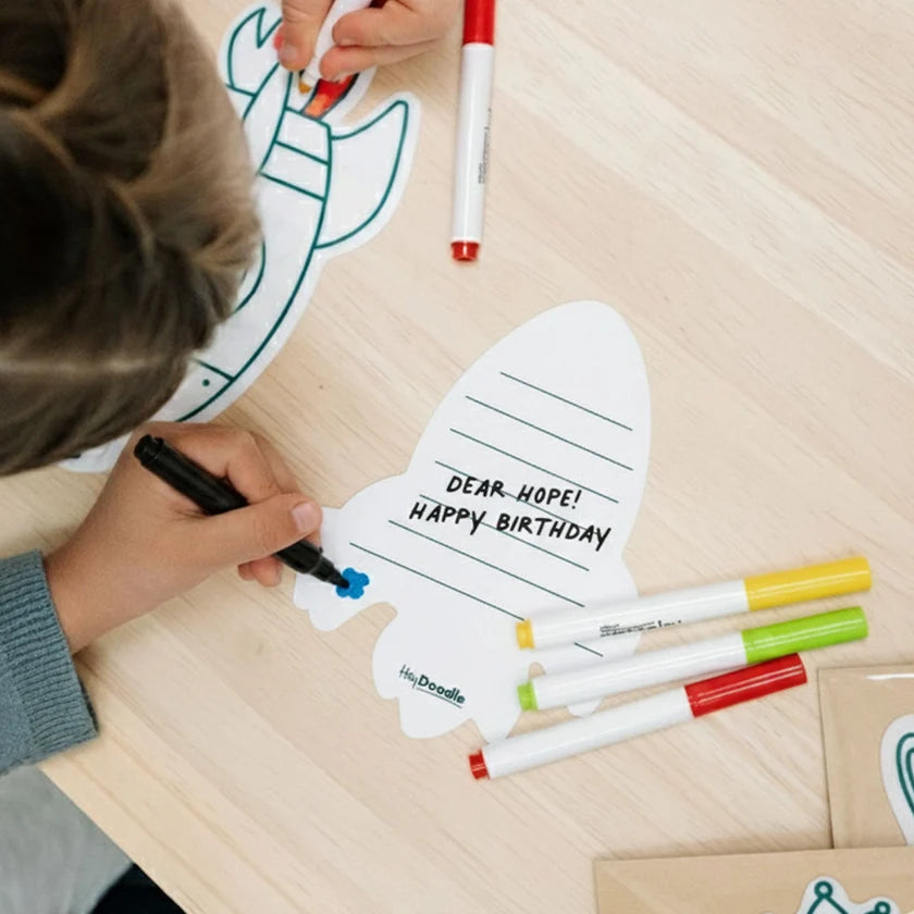 Reusable Greeting Card | Apollo 25 Rocket