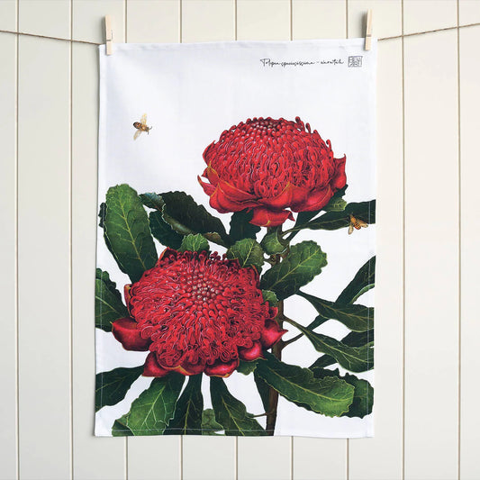 Teatowel | Waratah