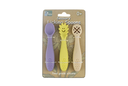 Sensory Silicone Licking Spoons