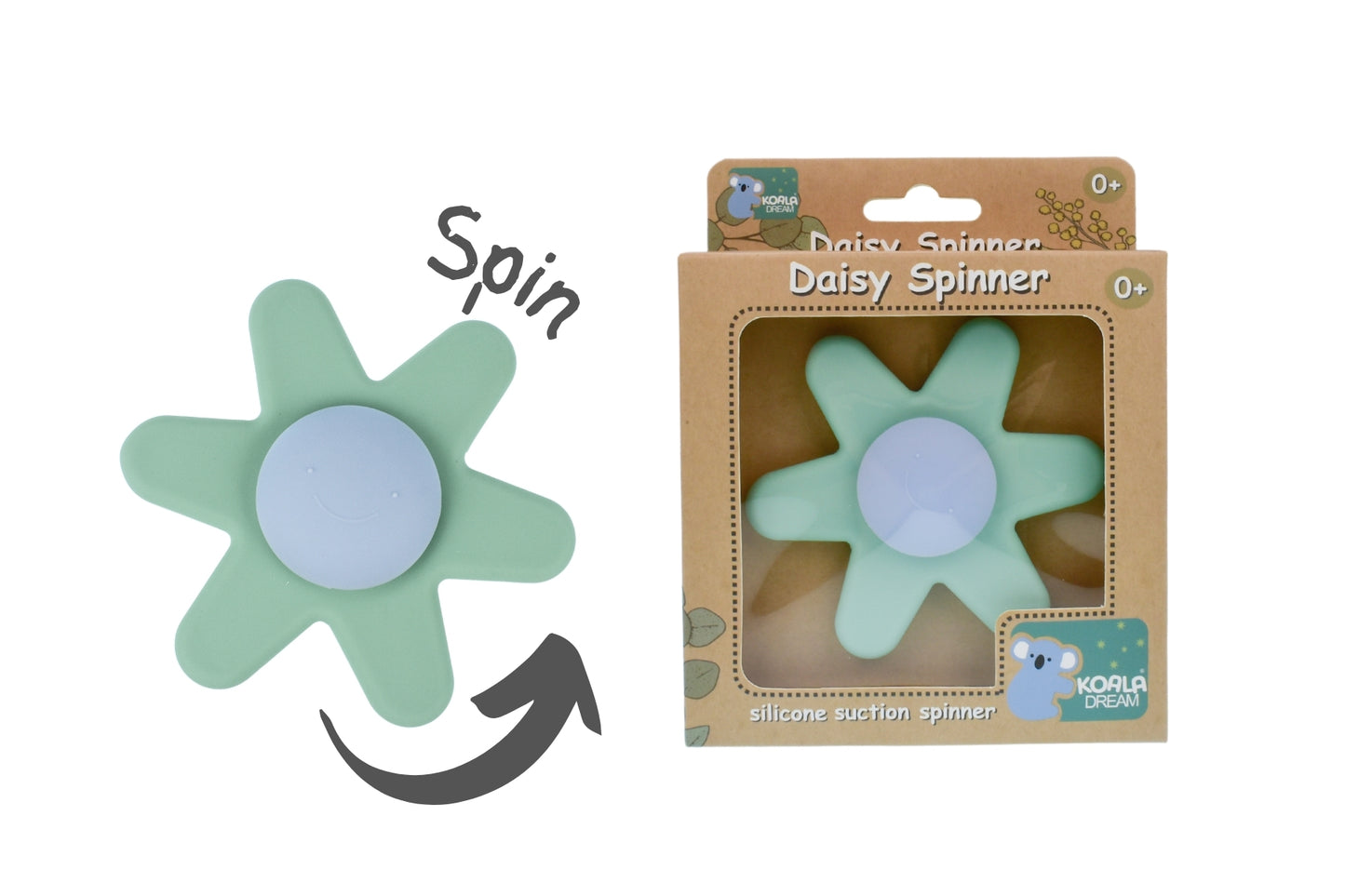 Silicone Spinning Daisy