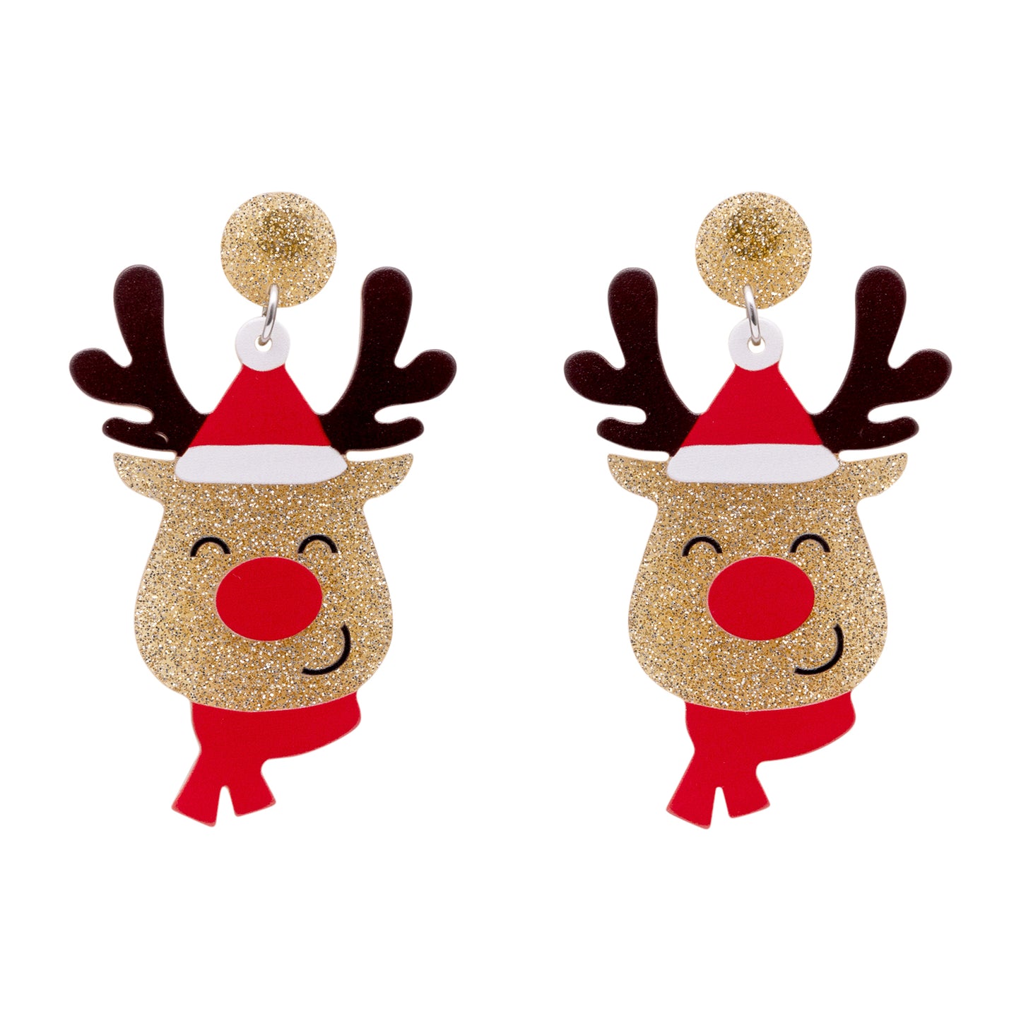 Christmas Earrings | Rudolph