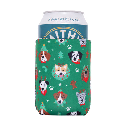 Christmas Stubby Cooler | Dogs