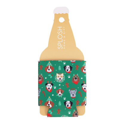Christmas Stubby Cooler | Dogs