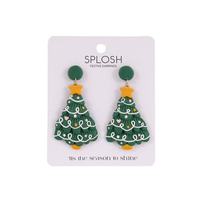 Christmas Earrings | Tree