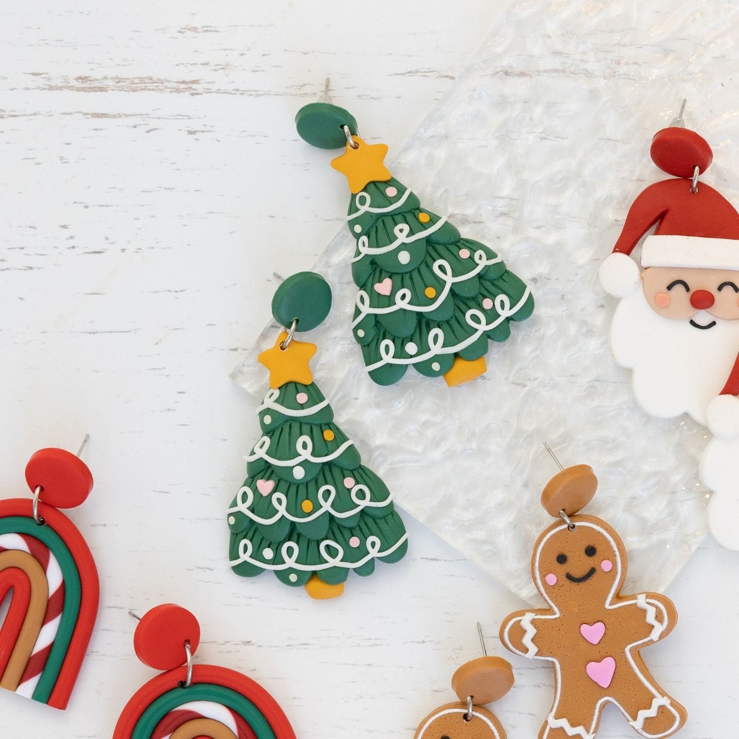 Christmas Earrings | Tree