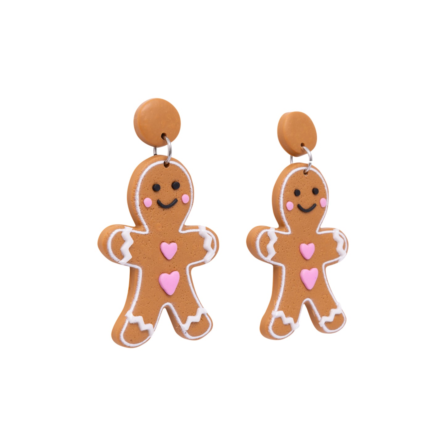Christmas Earrings | Gingerbread Man