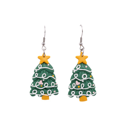 Christmas Earrings | Small Tree