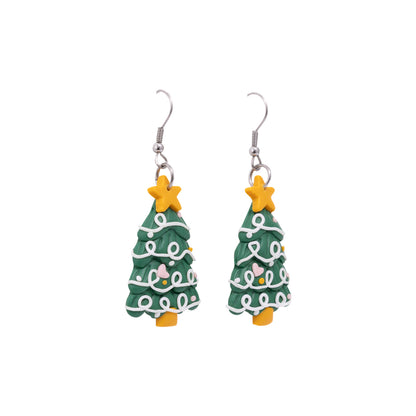Christmas Earrings | Small Tree