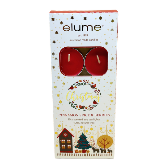 Christmas Cinnamon Spice & Berries Tealights