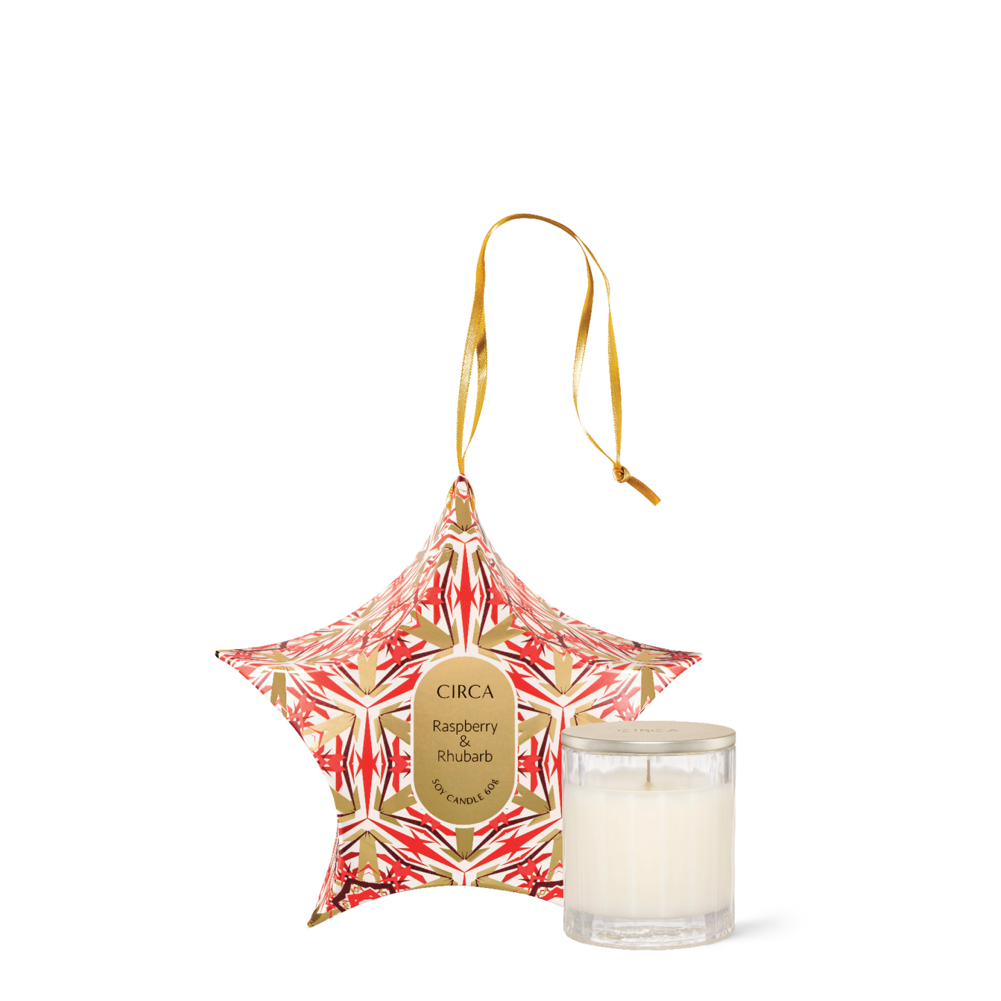 Raspberry & Rhubarb 60g Candle