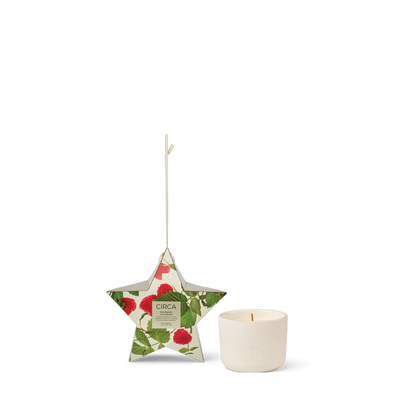 Raspberry & Rhubarb 70g Bauble Candle