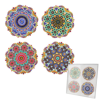 Hepburn Sun Shape Ceramic Coaster