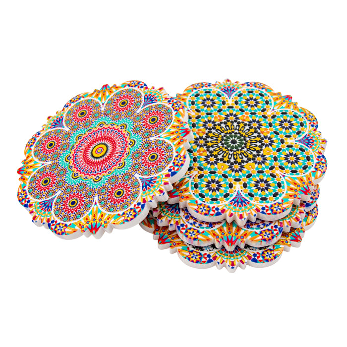 Hepburn Sun Shape Ceramic Coaster