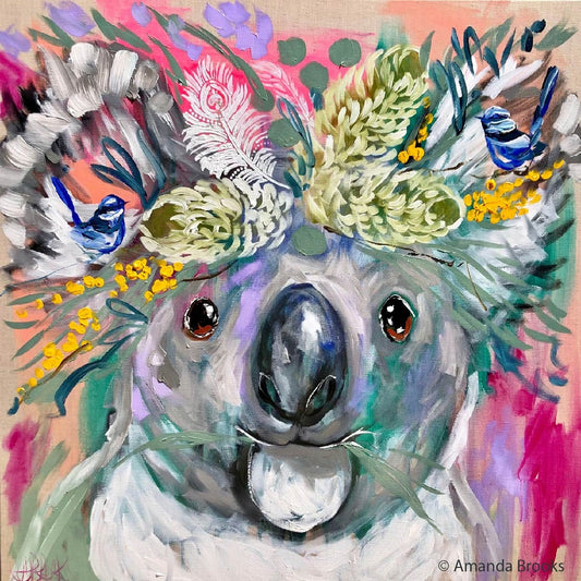 Koala & Wrens Trivet